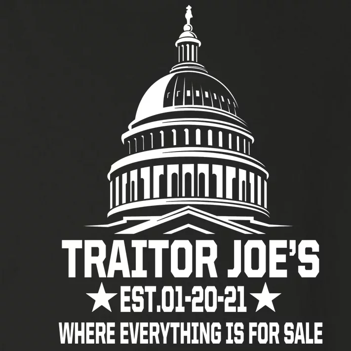 Traitor Joe's Est.01-20-21 Everything Is For Sale Toddler Long Sleeve Shirt