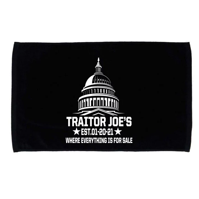 Traitor Joe's Est.01-20-21 Everything Is For Sale Microfiber Hand Towel