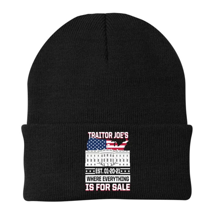 Traitor Joe's Where Everything Is For Sale Knit Cap Winter Beanie