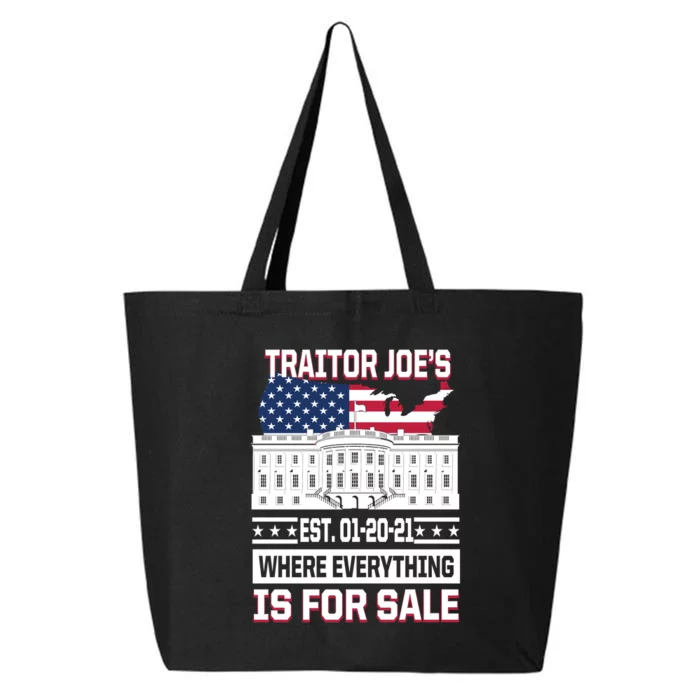 Traitor Joe's Where Everything Is For Sale 25L Jumbo Tote