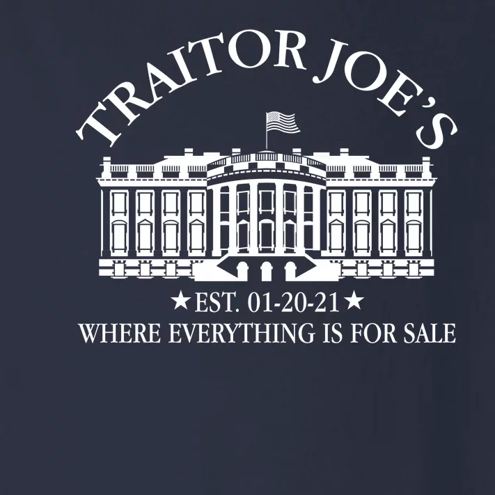 Traitor Joe's Where Everything Is For Sale Est 01-20-21 Toddler Long Sleeve Shirt