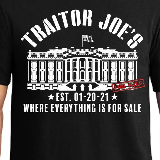 Traitor Joe's Where Everything Is For Sale Pro Republican Pajama Set