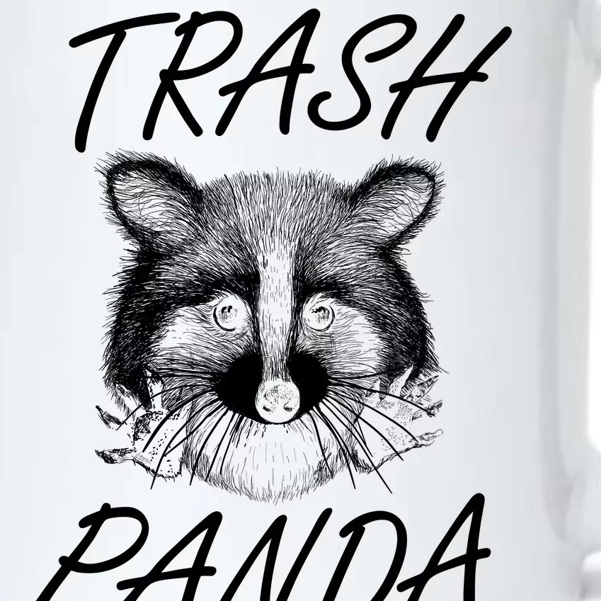 Trash Panda Funny Raccoon Black Color Changing Mug