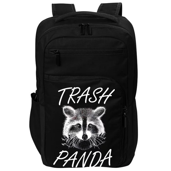 Trash Panda Funny Raccoon Impact Tech Backpack