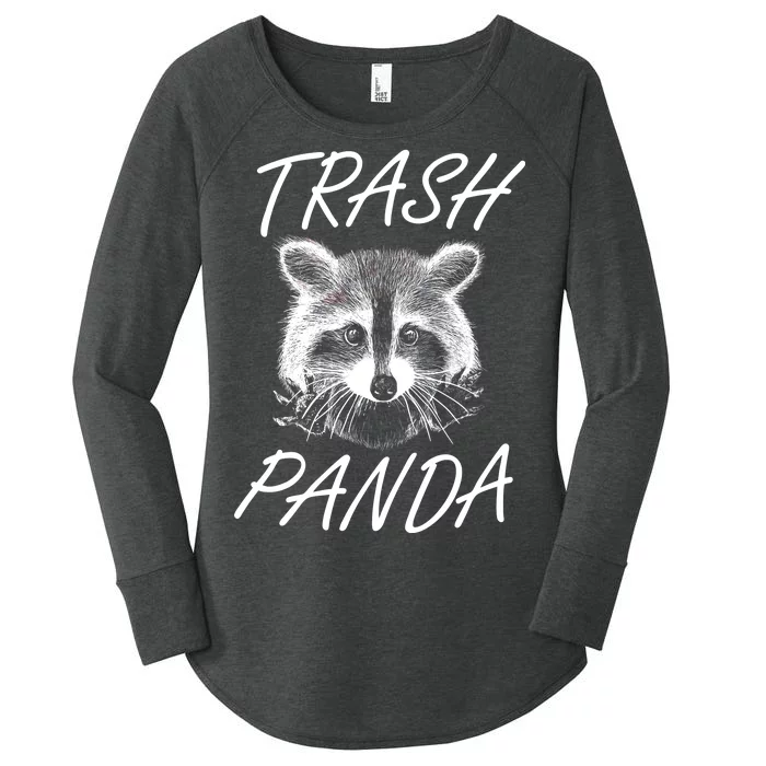 Trash Panda Funny Raccoon Women's Perfect Tri Tunic Long Sleeve Shirt