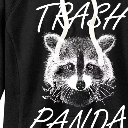 Trash Panda Funny Raccoon Women's Fleece Hoodie