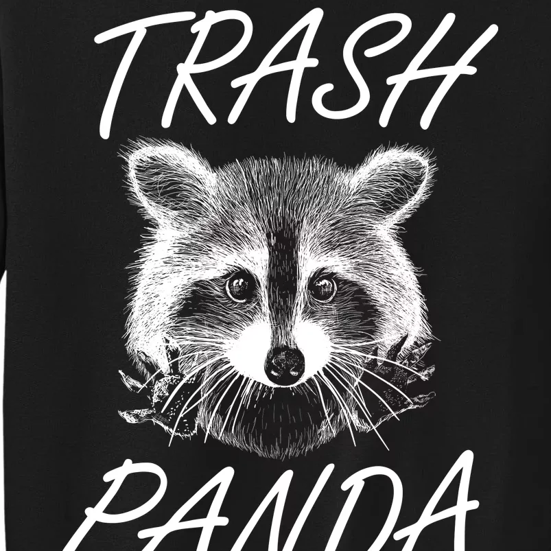 Trash Panda Funny Raccoon Tall Sweatshirt