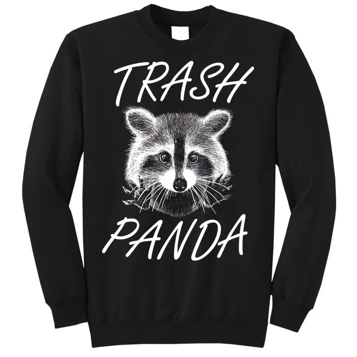 Trash Panda Funny Raccoon Tall Sweatshirt