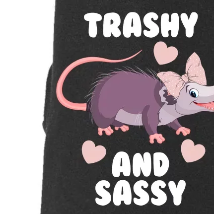 Trashy And Sassy Doggie 3-End Fleece Hoodie