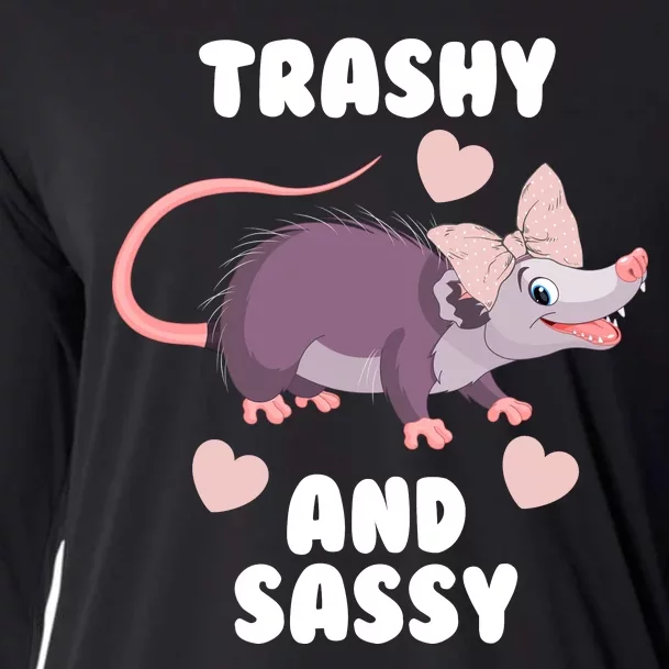 Trashy And Sassy Cooling Performance Long Sleeve Crew