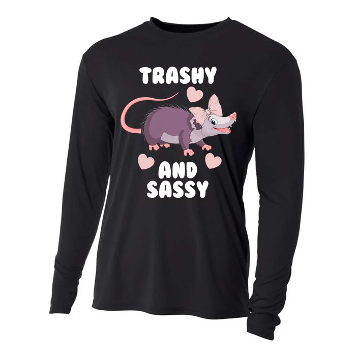 Trashy And Sassy Cooling Performance Long Sleeve Crew