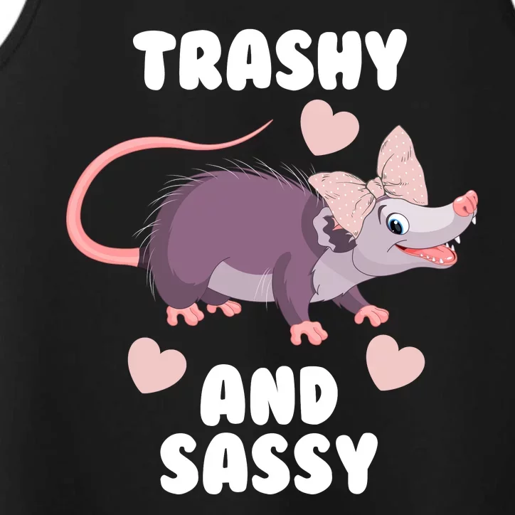 Trashy And Sassy Performance Tank