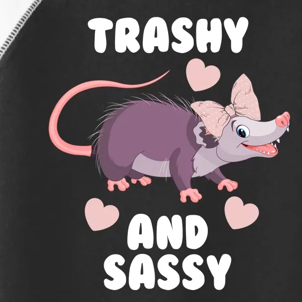 Trashy And Sassy Toddler Fine Jersey T-Shirt