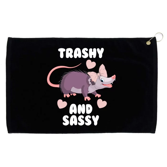 Trashy And Sassy Grommeted Golf Towel