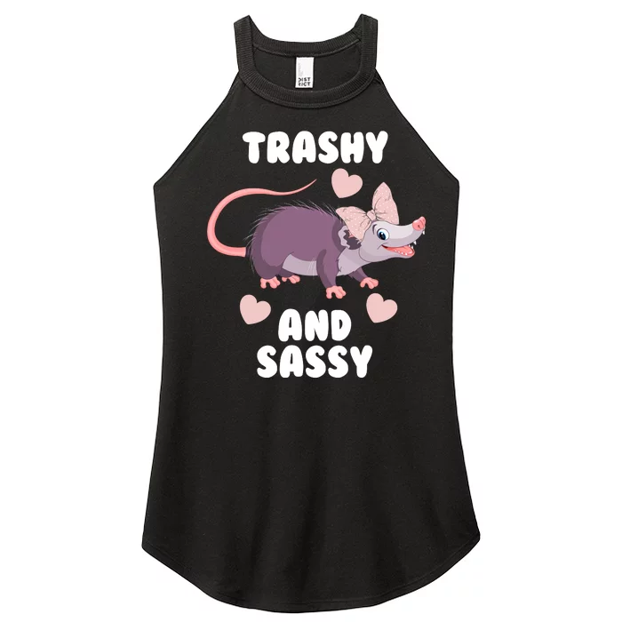 Trashy And Sassy Women’s Perfect Tri Rocker Tank