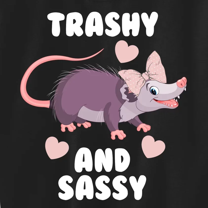 Trashy And Sassy Kids Sweatshirt