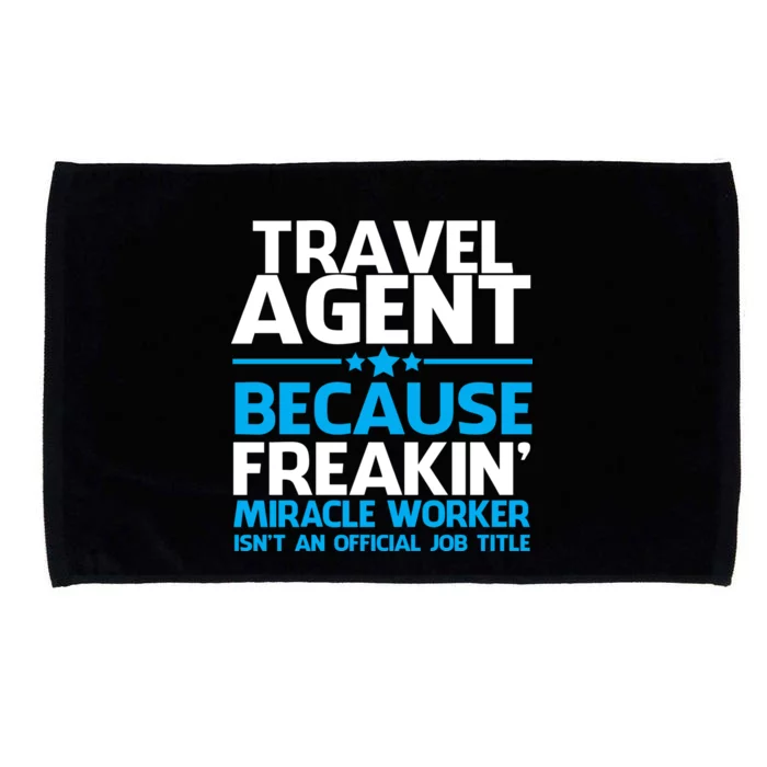 Travel Agent Miracle Worker Microfiber Hand Towel