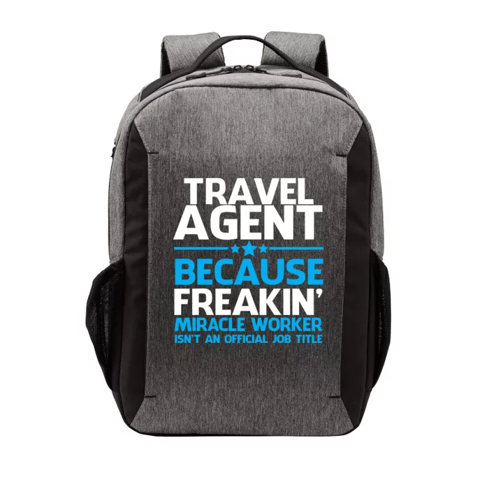 Travel Agent Miracle Worker Vector Backpack