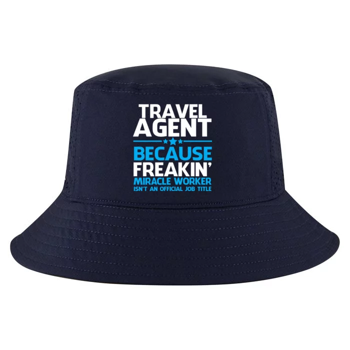 Travel Agent Miracle Worker Cool Comfort Performance Bucket Hat