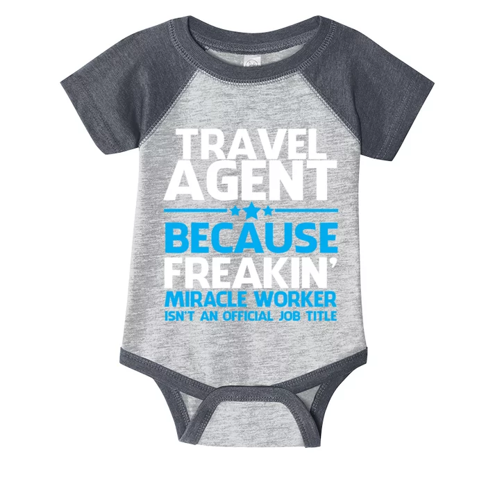 Travel Agent Miracle Worker Infant Baby Jersey Bodysuit