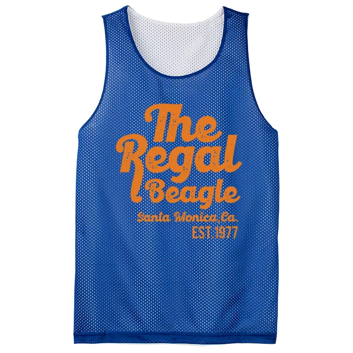 The Regal Beagle Santa Monica 70's 80's Sitcom Vintage Gift Mesh Reversible Basketball Jersey Tank