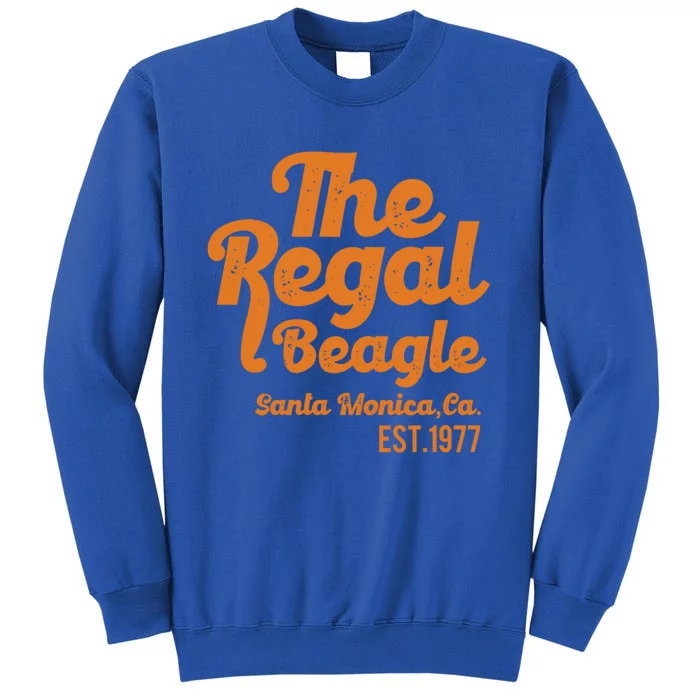 The Regal Beagle Santa Monica 70's 80's Sitcom Vintage Gift Tall Sweatshirt