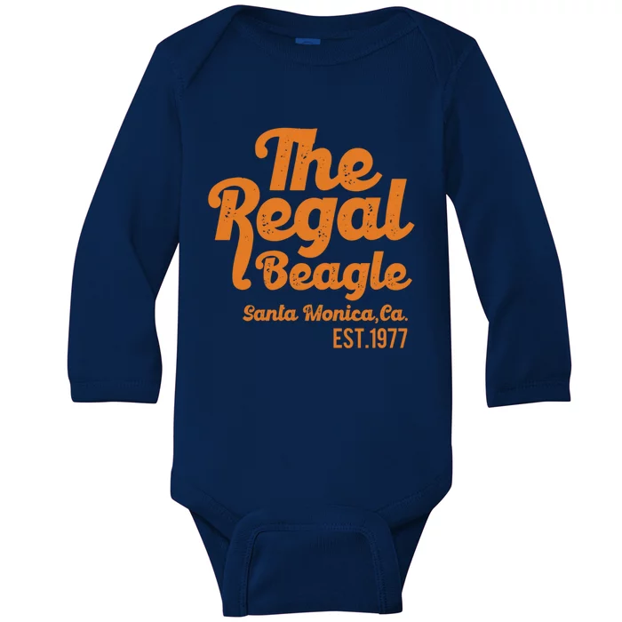 The Regal Beagle Santa Monica 70's 80's Sitcom Vintage Gift Baby Long Sleeve Bodysuit