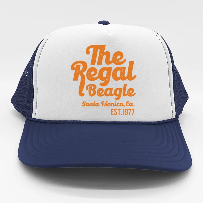 The Regal Beagle Santa Monica 70's 80's Sitcom Vintage Gift Trucker Hat