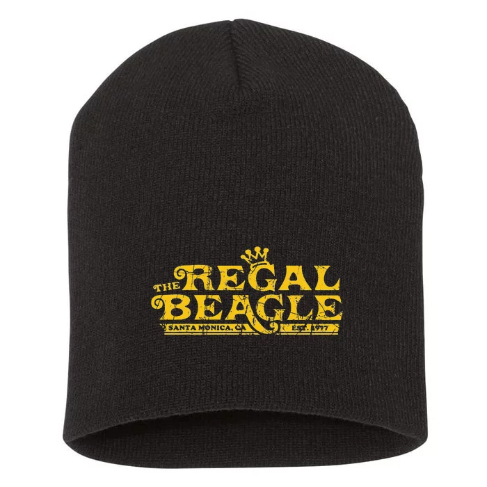 The Regal Beagle Funny Beagle Short Acrylic Beanie