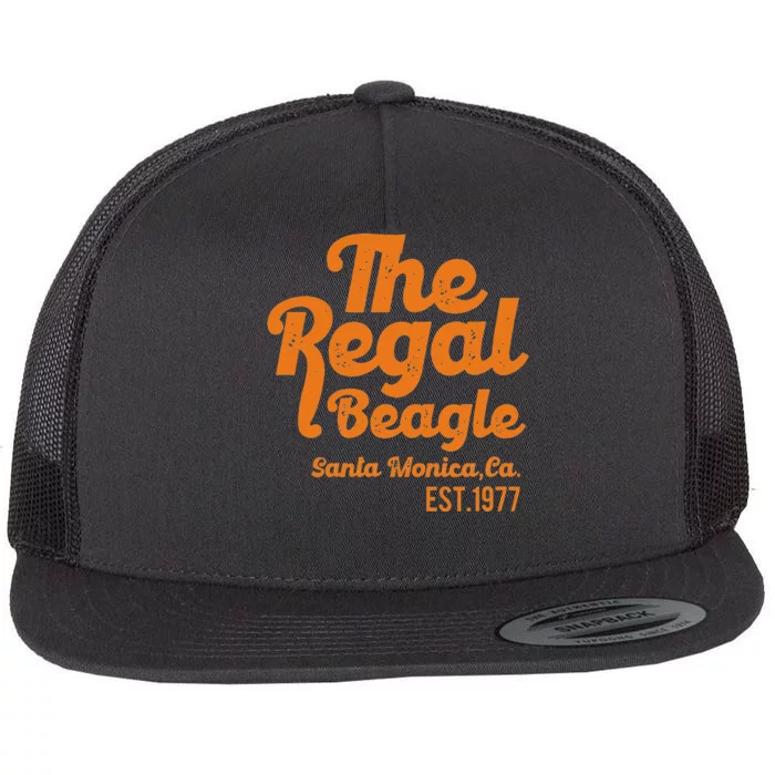 The Regal Beagle Santa Monica 70's 80's Sitcom Vintage Flat Bill Trucker Hat