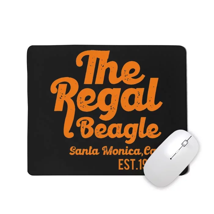 The Regal Beagle Santa Monica 70's 80's Sitcom Vintage Mousepad