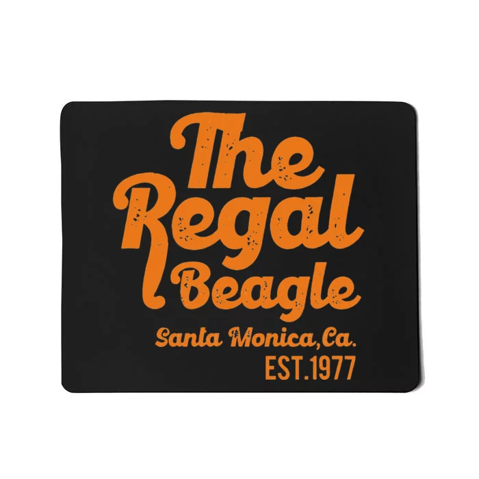 The Regal Beagle Santa Monica 70's 80's Sitcom Vintage Mousepad