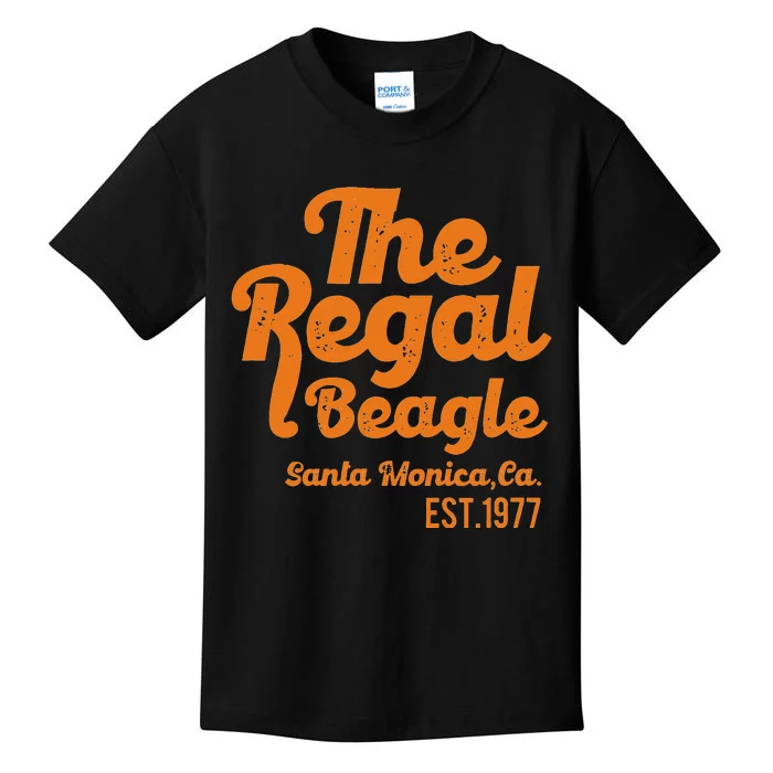 The Regal Beagle Santa Monica 70's 80's Sitcom Vintage Kids T-Shirt