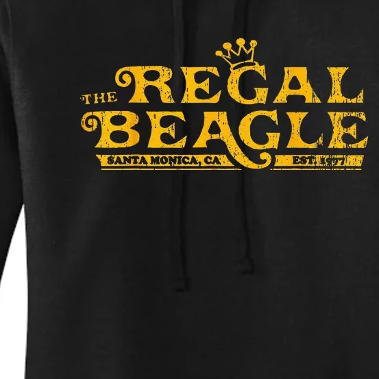 The Regal Beagle Funny Beagle Women's Pullover Hoodie