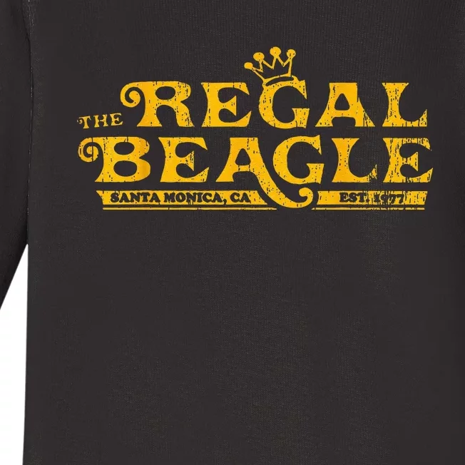 The Regal Beagle Funny Beagle Baby Long Sleeve Bodysuit