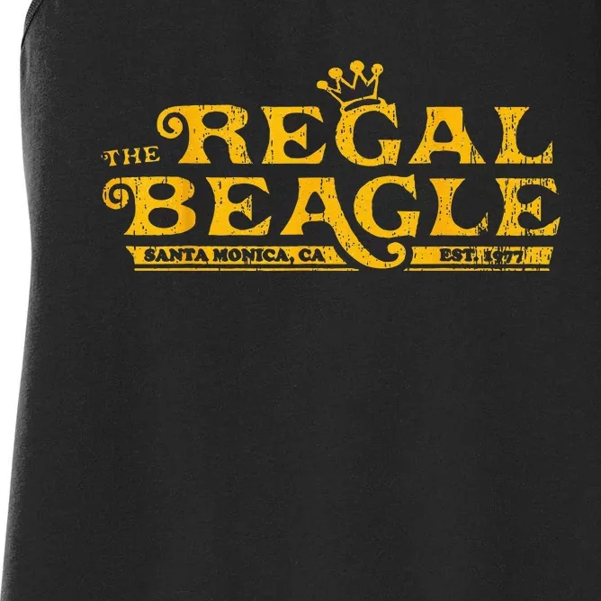 The Regal Beagle Funny Beagle Women's Racerback Tank