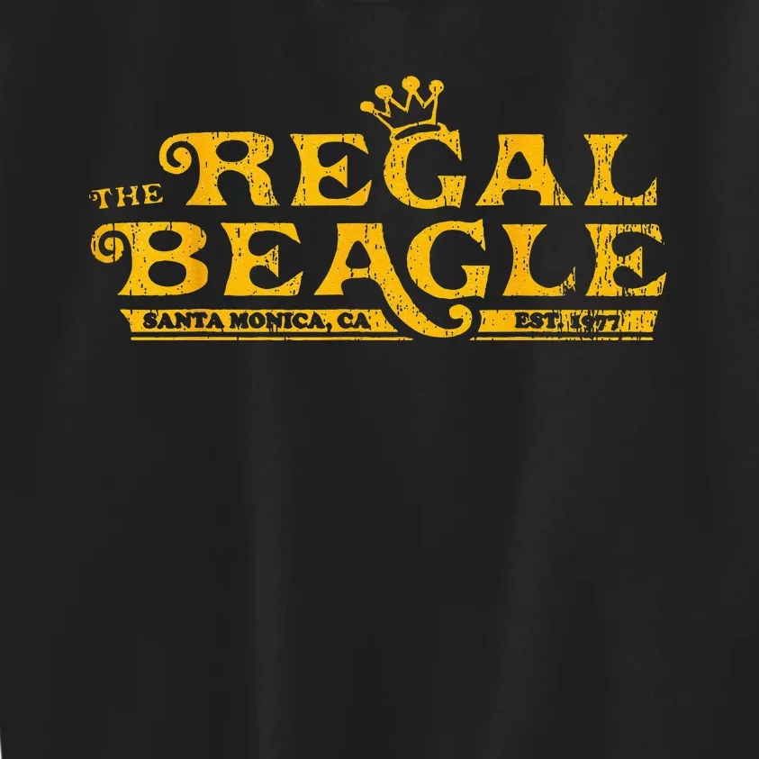 The Regal Beagle Funny Beagle Kids Sweatshirt