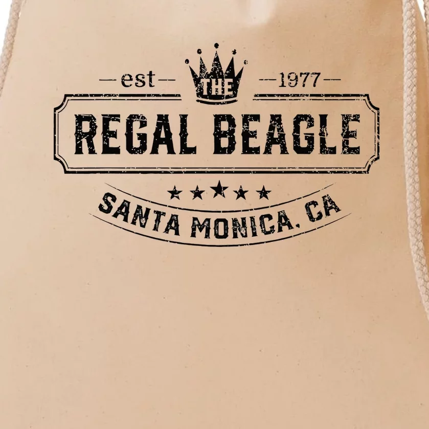 The Regal Beagle Funny Beagle Drawstring Bag