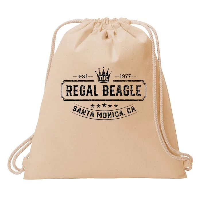 The Regal Beagle Funny Beagle Drawstring Bag