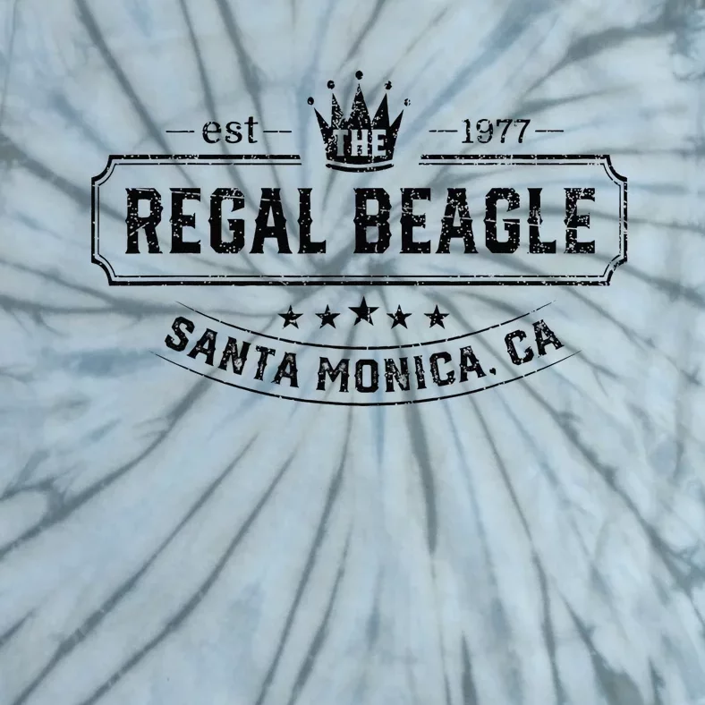 The Regal Beagle Funny Beagle Tie-Dye T-Shirt