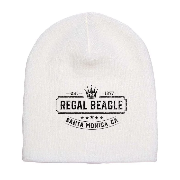 The Regal Beagle Funny Beagle Short Acrylic Beanie