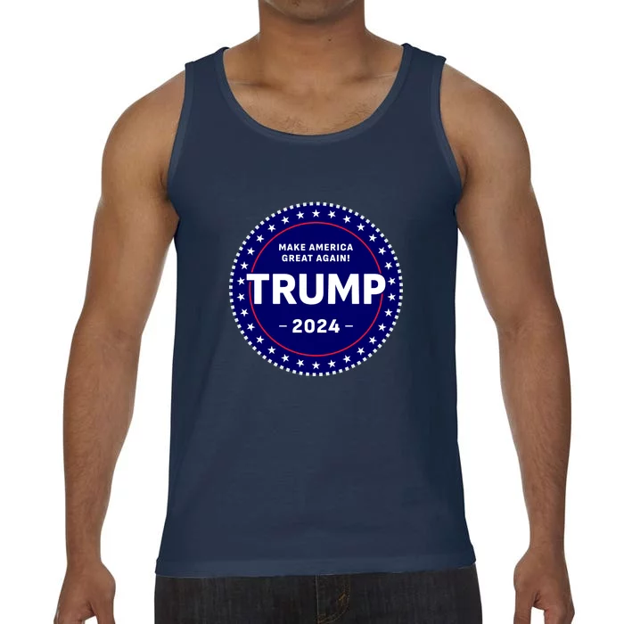 Trumps Reelection Badge 2024 Comfort Colors® Tank Top