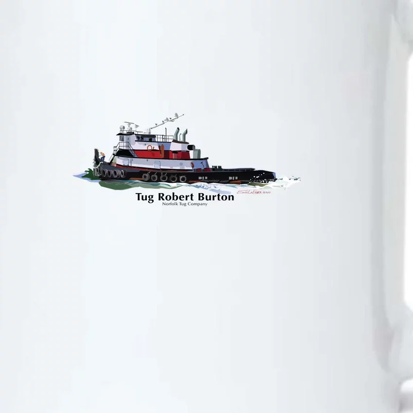 Tug Robert Burton Black Color Changing Mug