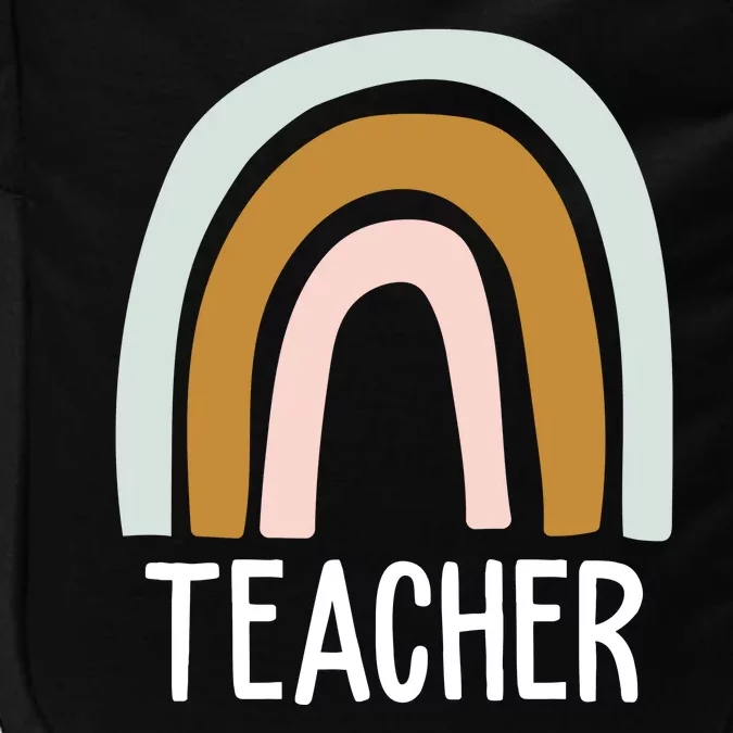 Teacher Rainbow Back To School Impact Tech Backpack