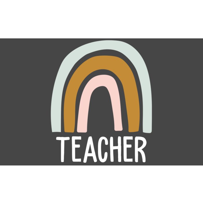 Teacher Rainbow Back To School Bumper Sticker