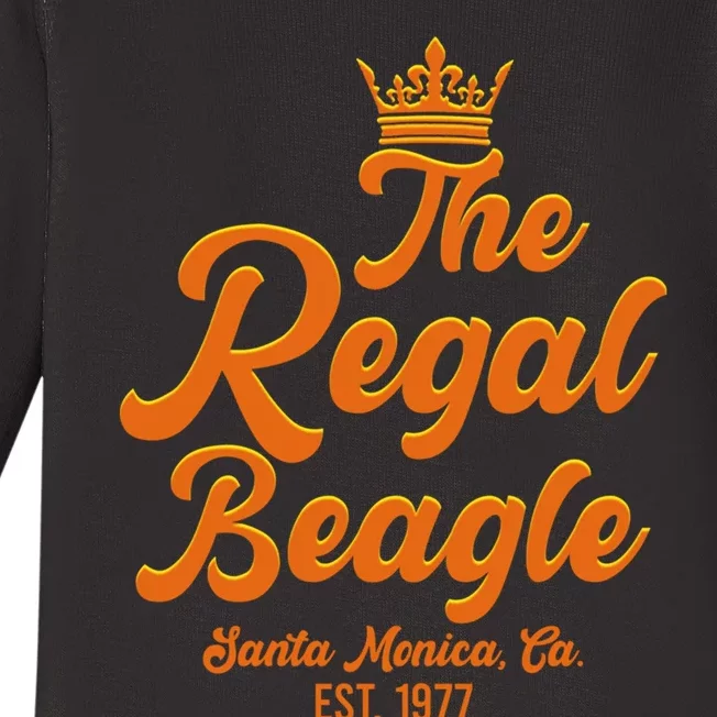 The Regal Beagle Santa Monica California Baby Long Sleeve Bodysuit