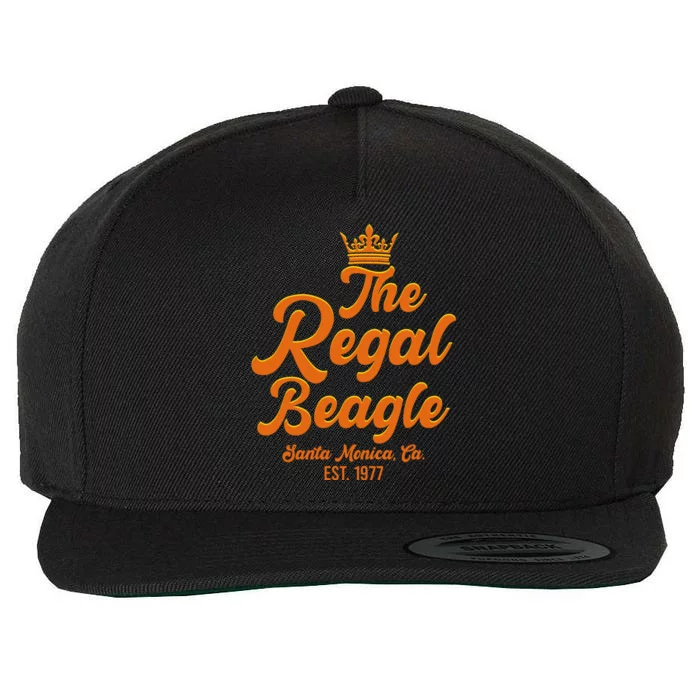 The Regal Beagle Santa Monica California Wool Snapback Cap