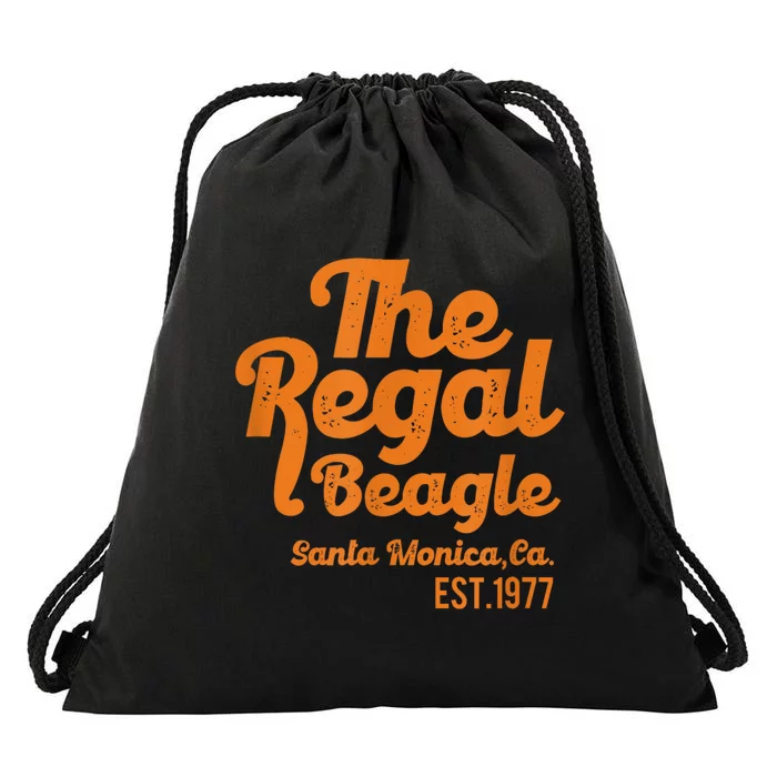 The Regal Beagle Santa Monica 70s 80s Sitcom Vintage Gift Drawstring Bag