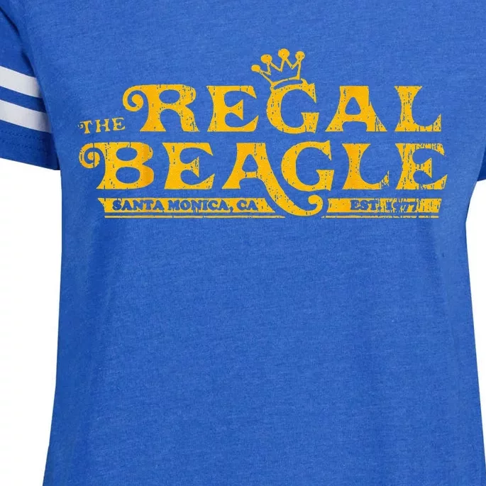 The Regal Beagle Funny Beagle Enza Ladies Jersey Football T-Shirt