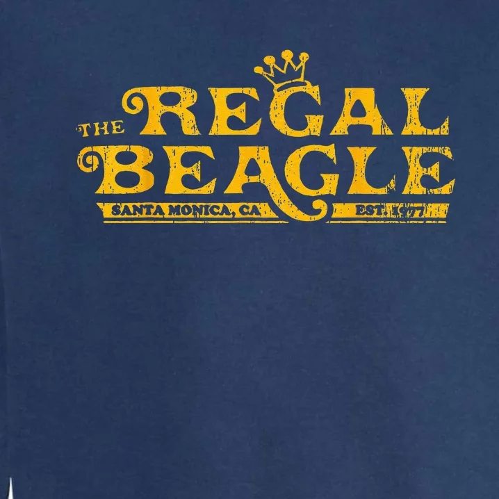 The Regal Beagle Funny Beagle Garment-Dyed Sweatshirt